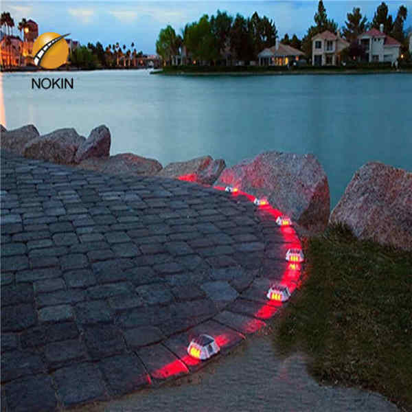Red Solar Road Studs For Tunnel-Nokin Road Studs